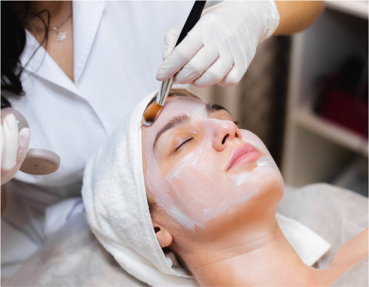 Chemical peel treatments in Alberta